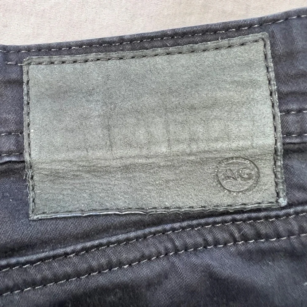 AG Adriano Goldschmied The Protege Straight Leg Mens Jeans 36x34 Black Stretch‎
